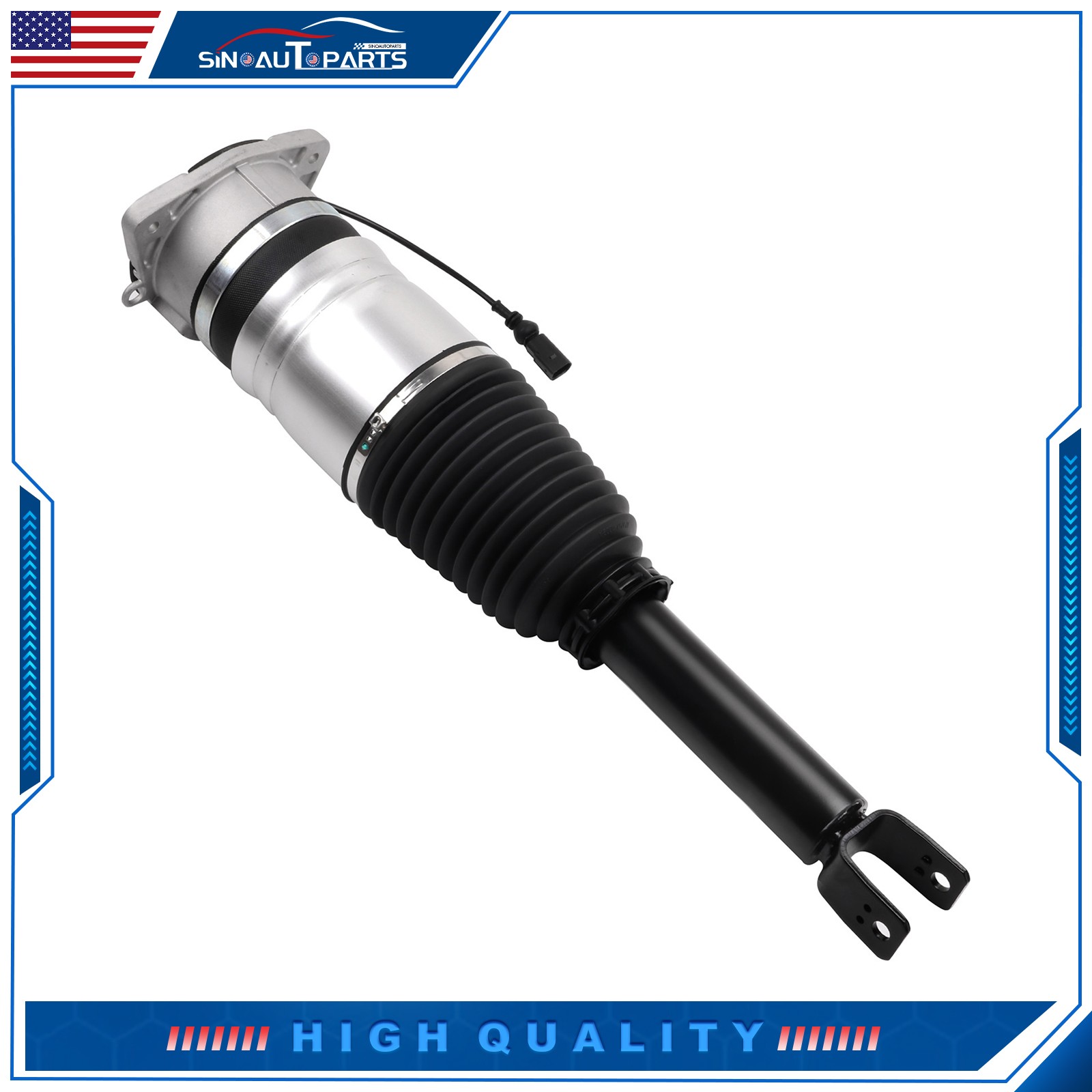 5PCS For Bentley Continental Phaeton Front Rear Air Suspension Strut Compressor