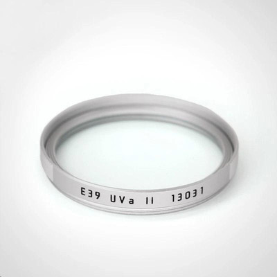 Original Leica UVa II  E39/39mm High-quality Filter  - Silver 13031