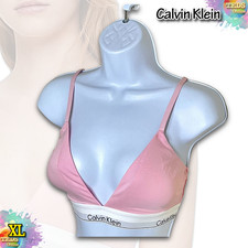 NWT Calvin Klein Women's XL Modern Cotton Lightly Lined Triangle Bralette QF5650