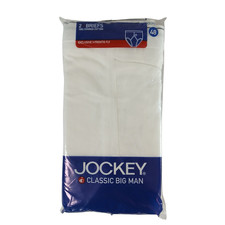 Lot 2 Pair Vintage 2003 Jockey Classic Inverted Y-Front Briefs Sz 48 Deadstock