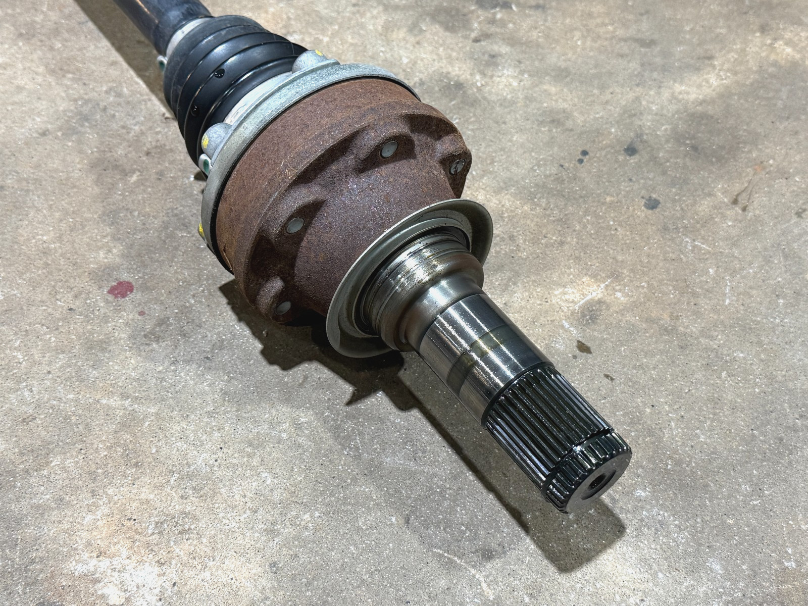 06-12 Bentley Continental Flying Spur Rear Left Driver CV Axle Shaft PO43
