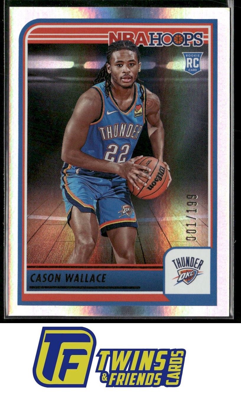 2023-24 Hoops #252 Cason Wallace Premium Factory Set #/199