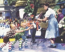 Jerry Maren "The Wizard of Oz" AUTOGRAPH Signed 'Lollipop Guild' 8x10 Photo JSA