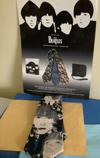 Vintage 1996 Beatles Revolver Necktie - 100% Silk - Made In USA RM Style