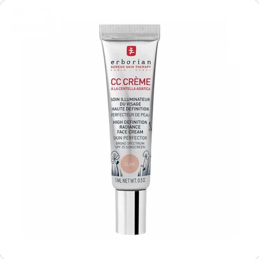 CC CRÈME CLAIR- High Definition Face Cream. ERBORIAN KOREAN SKIN THERAPY. 15ml