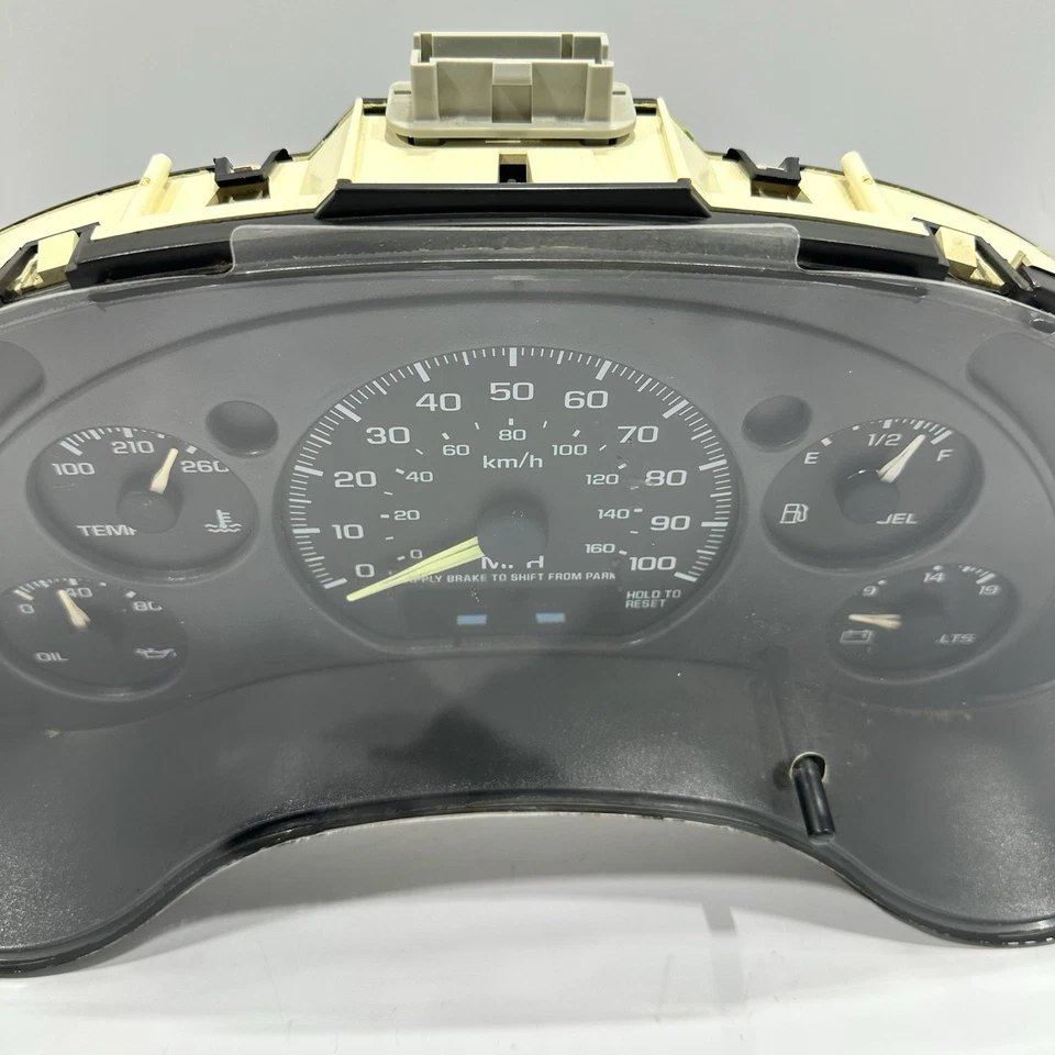 Cuadro de instrumentos velocímetro Chevy Blazer 2000-2005 16267265 OEM Foto 3 de 4