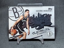 Egor Demin Clutch City Rookie 2025/26 Topps Basketball Flagship Card #CC-8 Nets