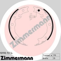 Bremsbackensatz Feststellbremse Zimmermann 10990.157.4 FüR Xv Forester Impreza