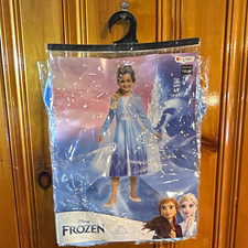 Disguise Disney Frozen Elsa Dress Up Costume Dress Blue/White 4-6X Polyester