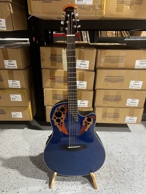 Ovation E-Acoustic Guitar Celebrity Elite Plus Mid Cutaway - CE44P-8TQ