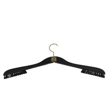 Vintage Foldable Travel Coat Hanger with Clothes Brush Made in West Germany