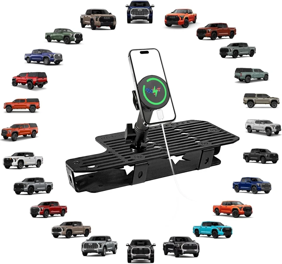 Suporte magnético para telefone celular 2025-26 Tundra Sequoia Dash Mount - Imagem 2 de 4