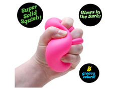 Glow in Dark Squishy Cube Sensory Toy Solid Stress Fidget