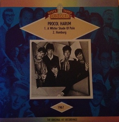 Procol Harum - A Whiter Shade Of Pale / Homburg - Used Vinyl Record 7 - Y5826z