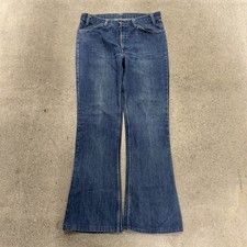 Vintage Levis Orange Tab 646 Flare Denim Jeans