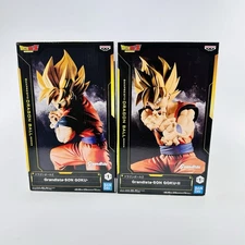 Dragon Ball Z Grandista Super Saiyan SON GOKU II Figure Set BANPRESTO NY SELLEE