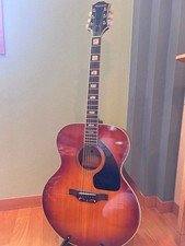 Chitarra acustica Epiphone FT-570 SB Sheraton 1974 Sunburst Jumbo Giappone
