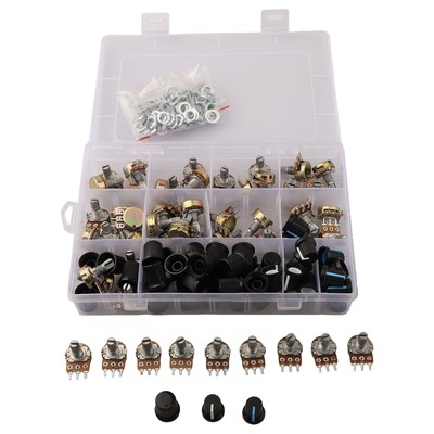 Für Audiophile's Choice 100PCS Drehpotentiometer Kit für Feinabstimmung