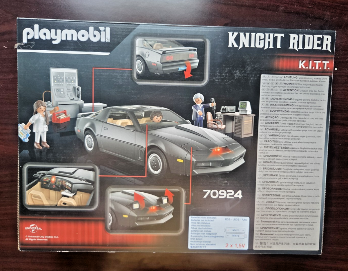 VITRINE PLAYMOBIL: KNIGHT Rider - K.I.T.T. (70924) EUR 42,00 - FR VITRINE PLAYMOBIL: KNIGHT Rider - K.I.T.T. (70924) EUR 42,00 - FR
