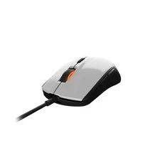 SteelSeries Rival 100 Optical Gaming Mouse (White, 62335, Right-Handed)