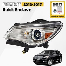 For 2013-2017 Buick Enclave HID Headlight Assy Unit w/bulb w/o AFS Driver Left