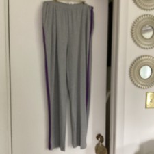 Women  s Pullon Straight Leg Pants Sz. L Blair 