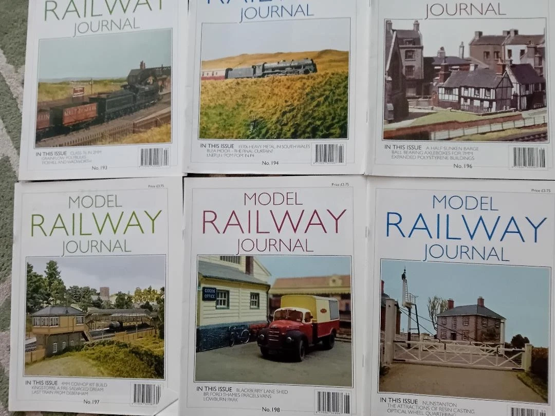 Konvolut sechs Modelleisenbahn Journal Zeitschriften 193-199 2009/2010