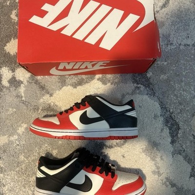 Nike Dunk Low EMB NBA 75th Anniversary Chicago Bulls Size 5.5  