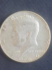 1966 Kennedy Half Dollar 40% Silver Coin US $0.50