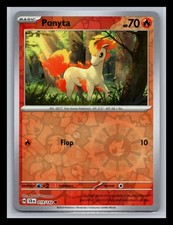 Pokémon TCG Stellar Crown Ponyta SCR 019/142 NM Reverse Holo