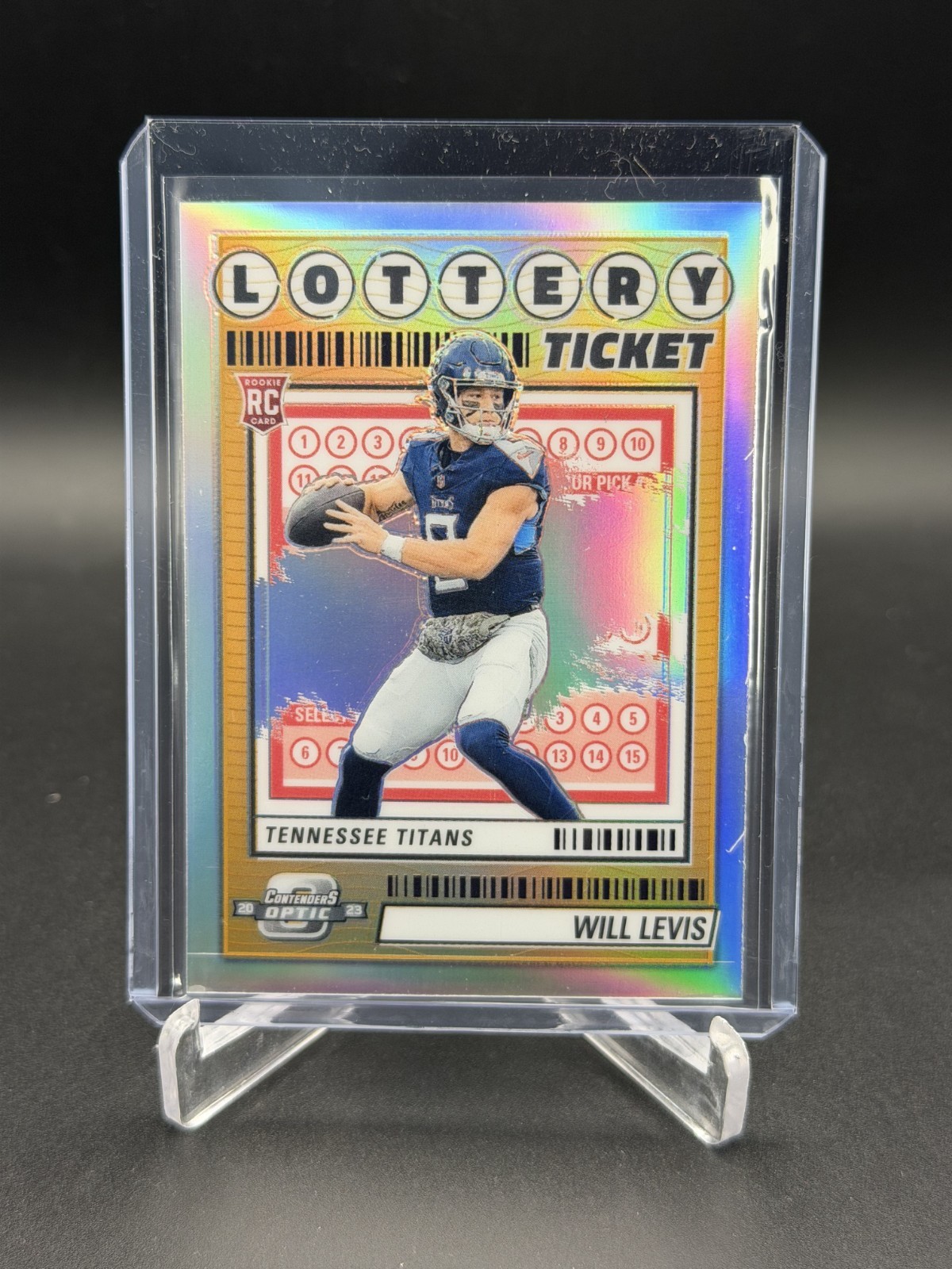 Will Levis Panini Contenders Optic Lottery Ticket #LT15 Base