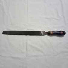 Vintage Lenox Flat File 12" w/ Wooden Handle - Made in USA