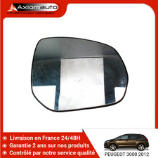 Glace de rétroviseur Peugeot 3008