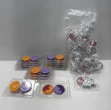 Pokemon TCG ETB 16 Burn and Poison Game Counter bulk counter dice 6 white one EX