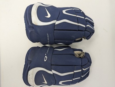 NIKE QUEST 3 HOCKEY GLOVES SENIOR XL 14.5 INCH BLUE