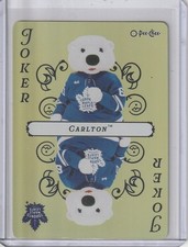 2025/26 O-PEE-CHEE PLAYING CARD JOKER CARD CARLTON THE BEAR TORONTO MAPLE LEAFS