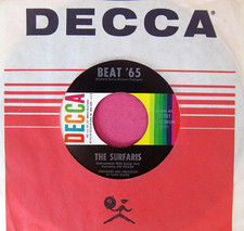 THE SURFARIS - Beat '65 / Black Denim - 45 rpm - Decca 31731