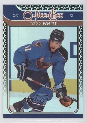 2009-10 O-Pee-Chee Foil Rainbow Todd White #190 2a8