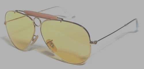 RAY BAN 3138 Shooter Remix Sunglasses Gold/Yellow UV400