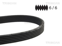 Keilrippenriemen Triscan 8640 661195 FüR Skoda Audi VW Seat A3 Ford Golf TT Bora