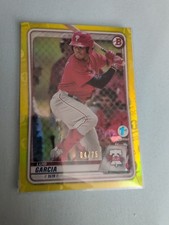 2020 Bowman First Bowman Logo Gold Luis Garcia /75