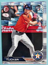 2019 Bowman Baseball #94 Kyle Tucker RC - Houston Astros