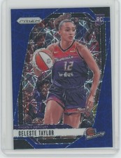 Celeste Taylor Blue Velocity 2024 Panini WNBA Prizm #48