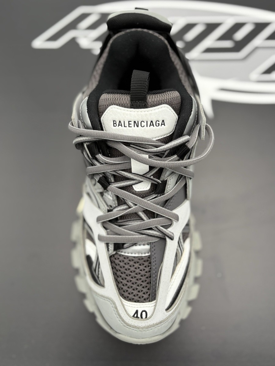 Size 40 (7 US) - Balenciaga Track LED Sneaker ' Silver, Grey
