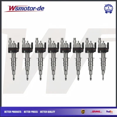 8 Stück Einspritzdüsen für BMW S63 N54 & N63 E88 E82 E90 13538616079 13538648937 - Image 1 of 4