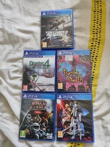 Lot 5 Jeux PS4