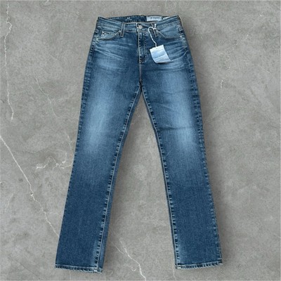 NWT AG Adriano Goldschmied AG-ED Denim Mari High Rise Straight Womens Size 27