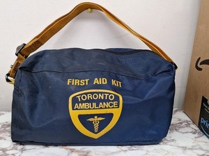 Vintage Toronto Ambulance Bag ONTARIO PARAMEDIC, EMS