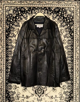 Vintage Wilson s Leather Jacket 90s Size Men s Large