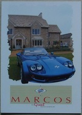 MARCOS MANTARA Sports Cars Sales Brochure 1992